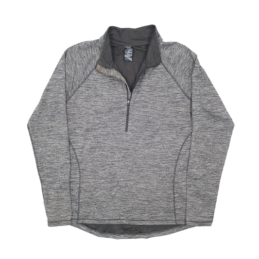 Champion Running Quarter Zip L Grey