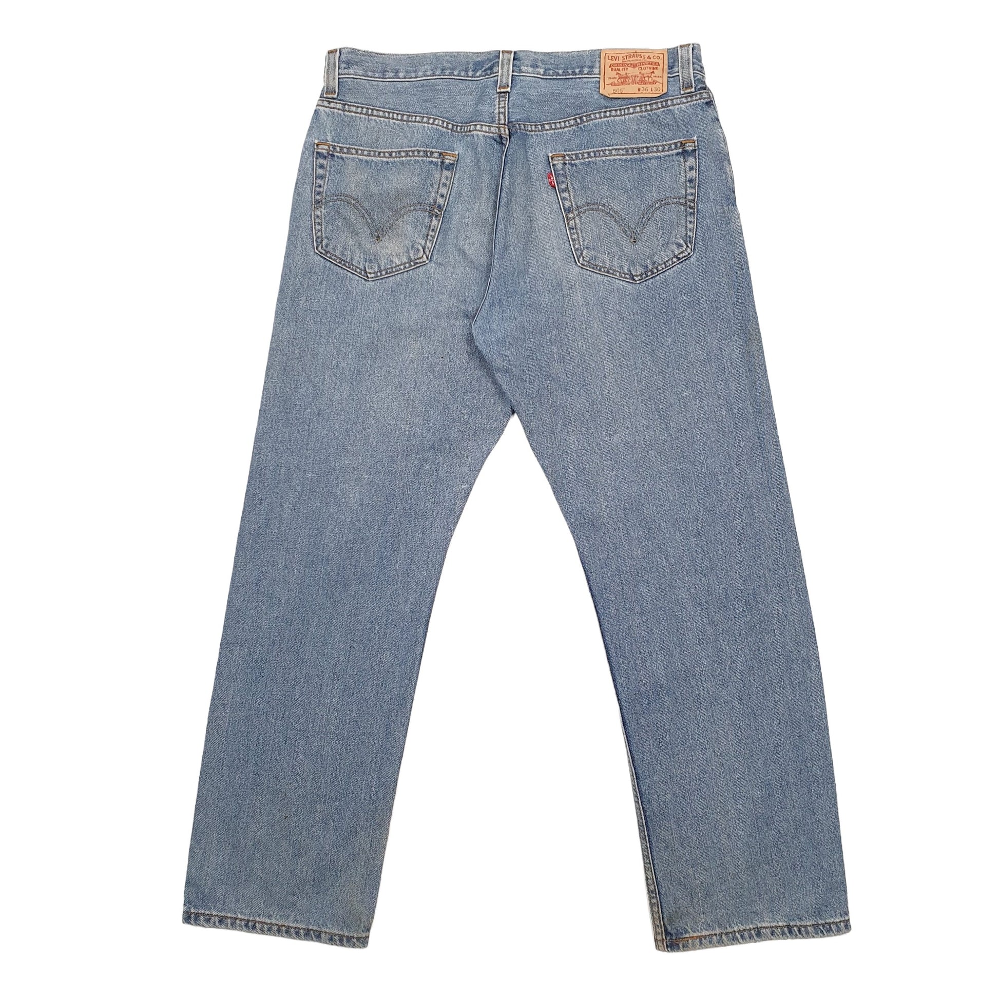 Mens Blue Levis  505 JeansW36 L30
