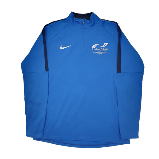 Nike Quarter Zip M Blue