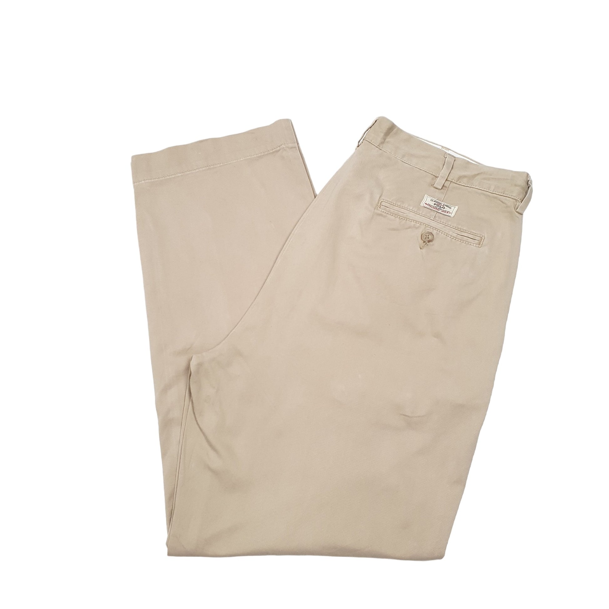 Mens Beige Polo Ralph Lauren  Chino Trousers