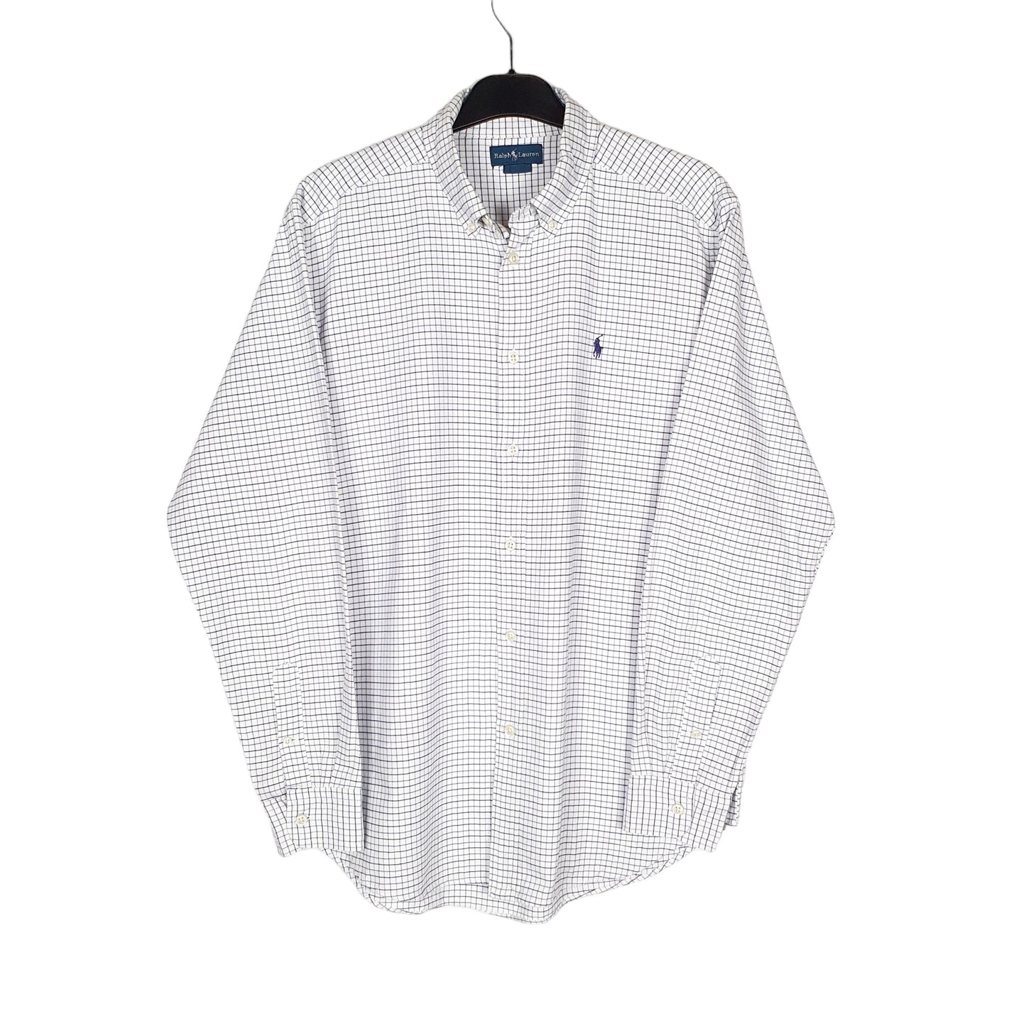 Polo Ralph Lauren Long Sleeve Regular Fit Check Shirt White