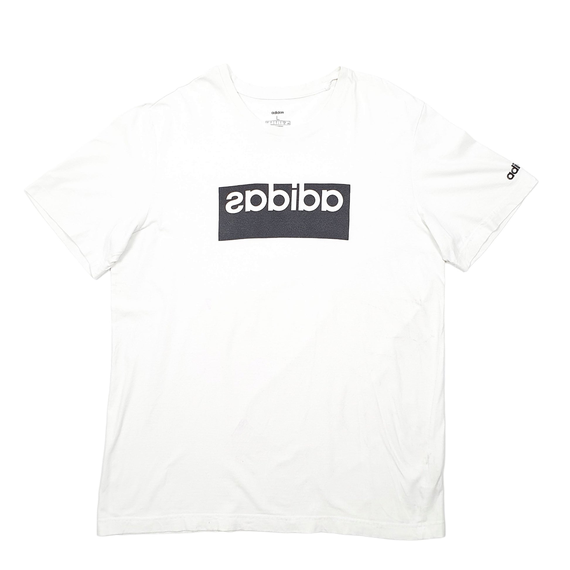 Adidas Short Sleeve T Shirt White