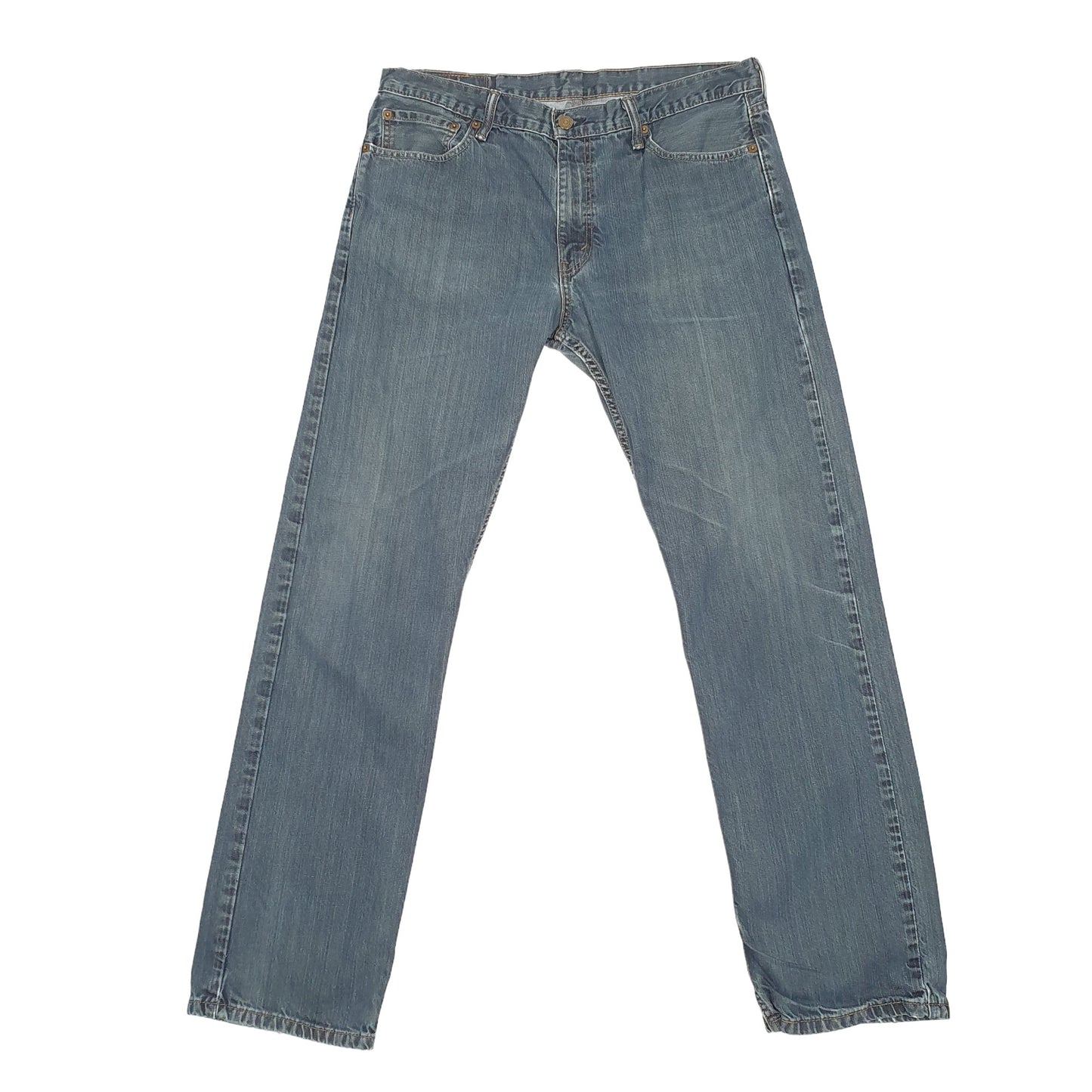 Levis 504 Regular Fit Jeans W36 L33 Blue