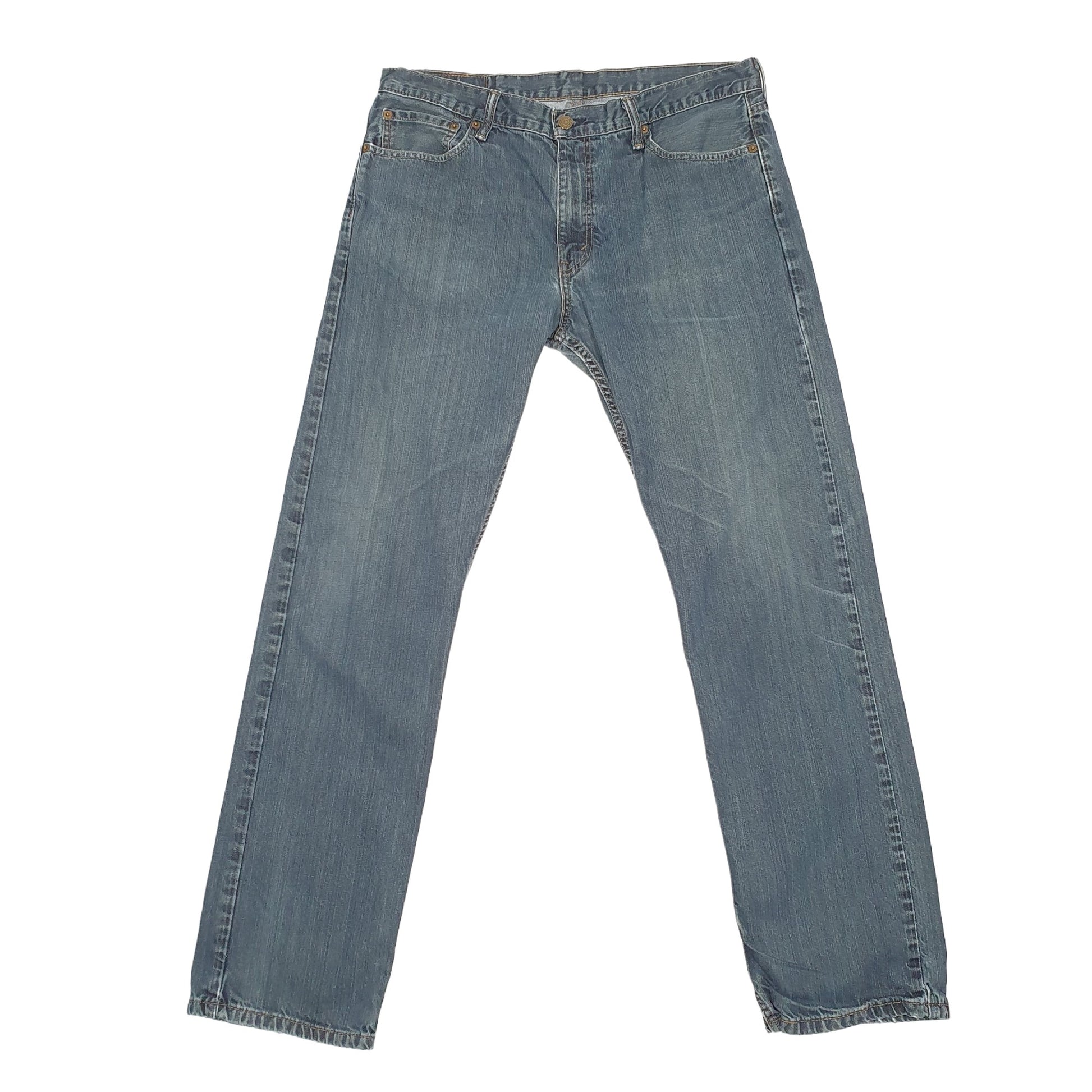 Levis 504 Regular Fit Jeans W36 L33 Blue