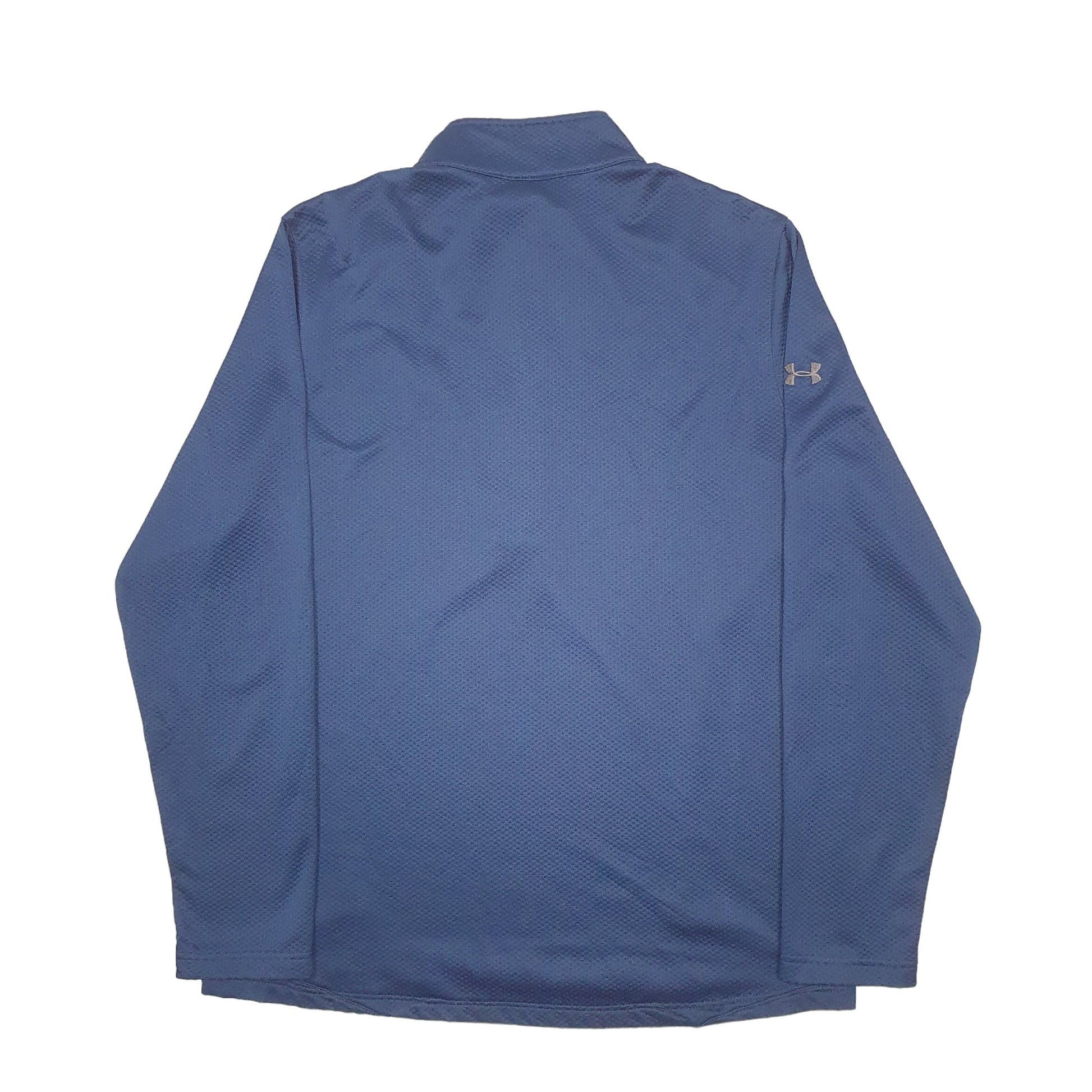 Mens Blue Under Armour  Quarter Zip Jumper