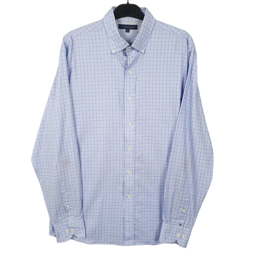 Blue Tommy Hilfiger Long Sleeve Shirt