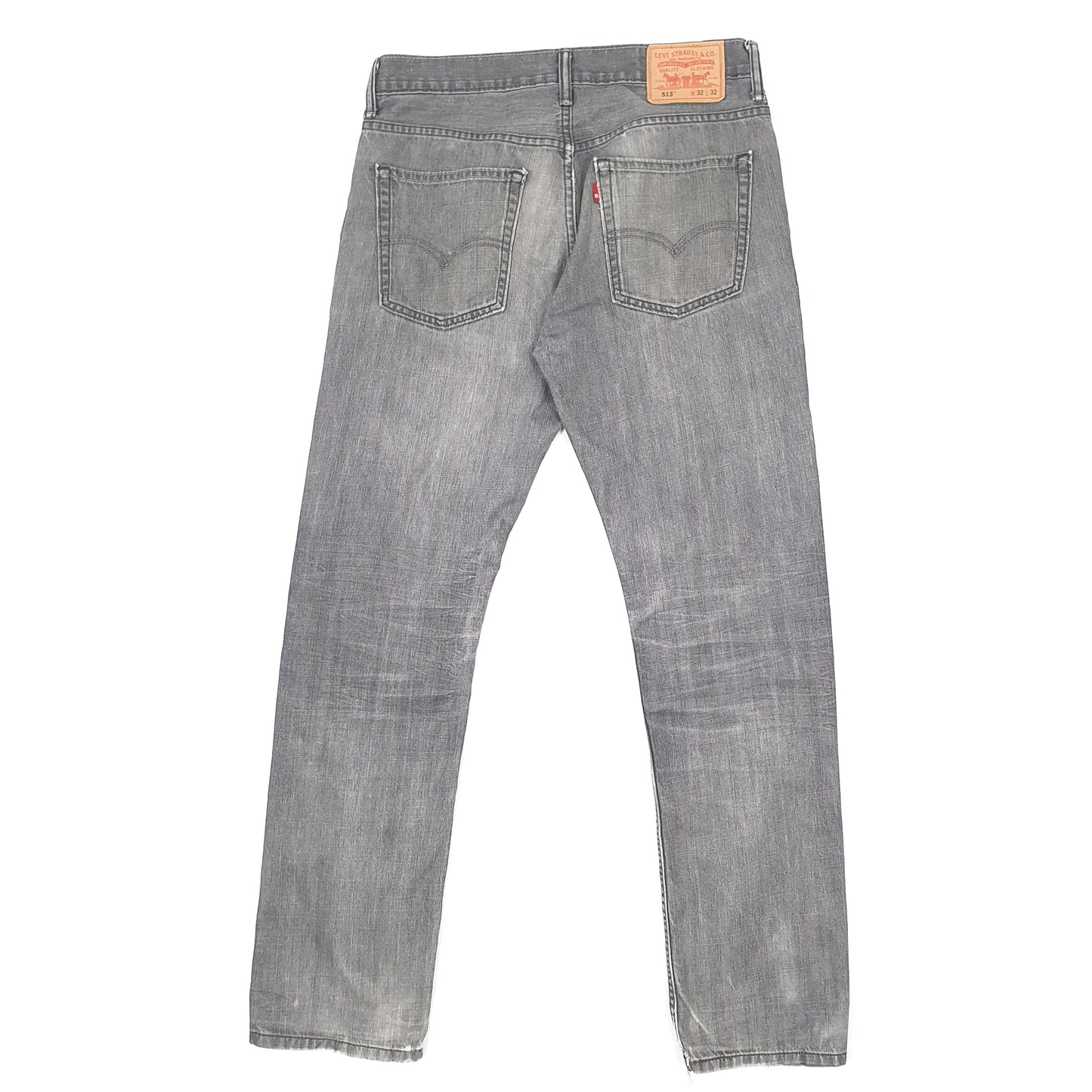 Levis 513 Slim Fit 1990s Jeans W32 L32 Grey