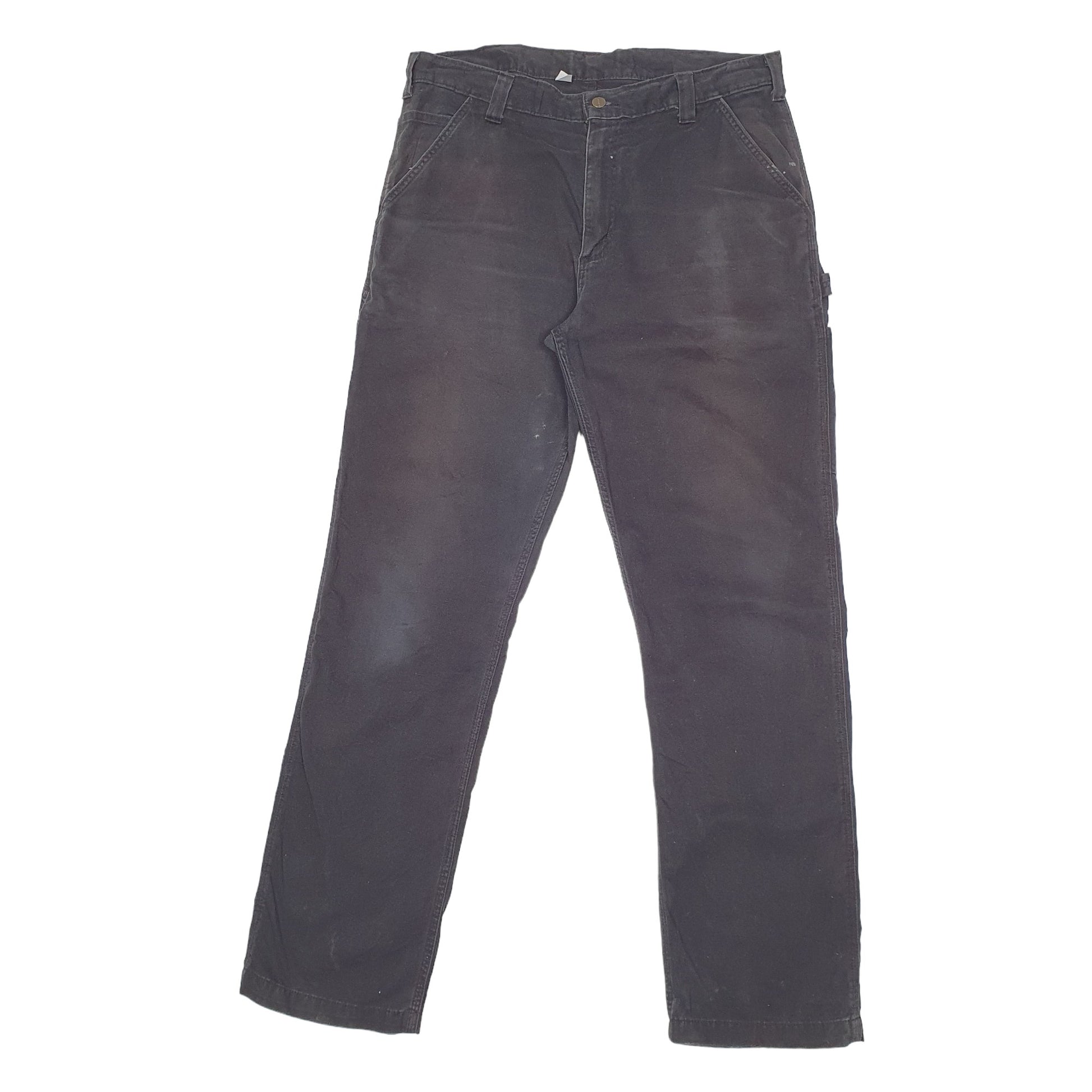 Mens Black Carhartt  Carpenter Trousers