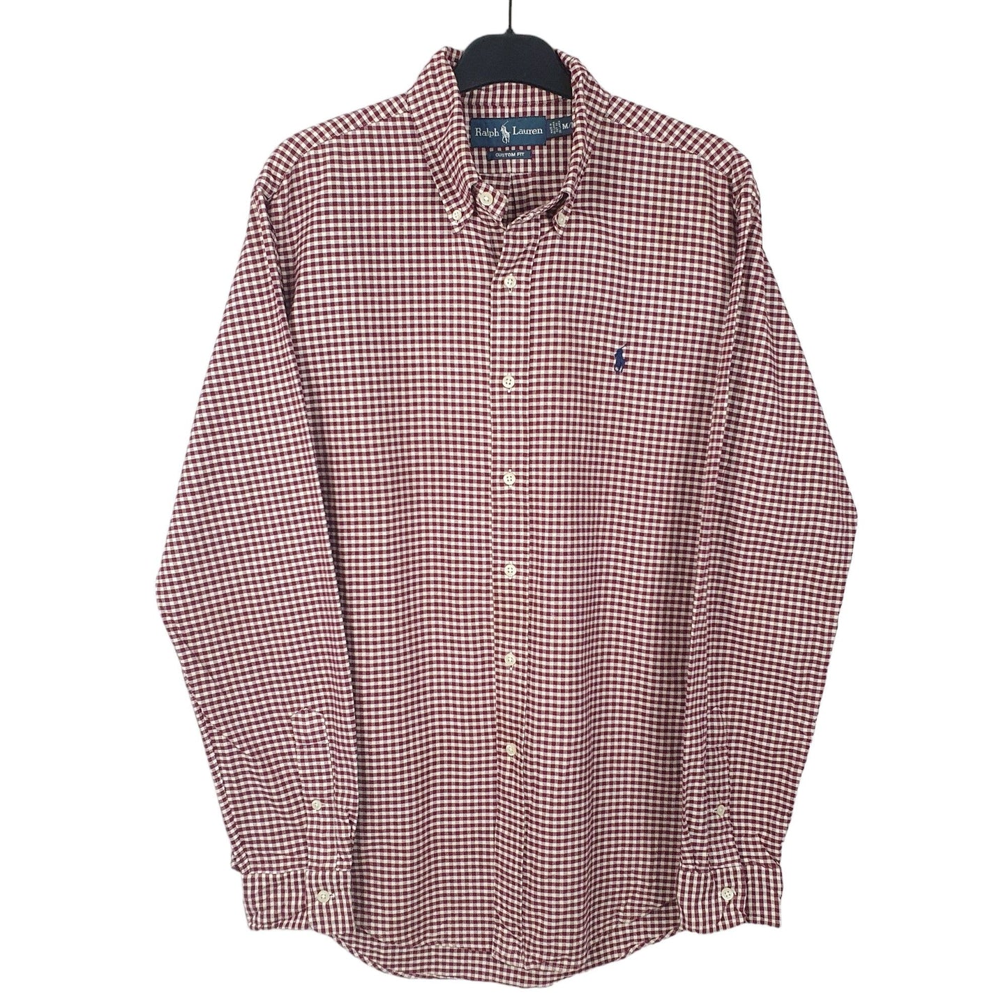 Mens Burgundy Ralph Lauren  Long Sleeve Shirt