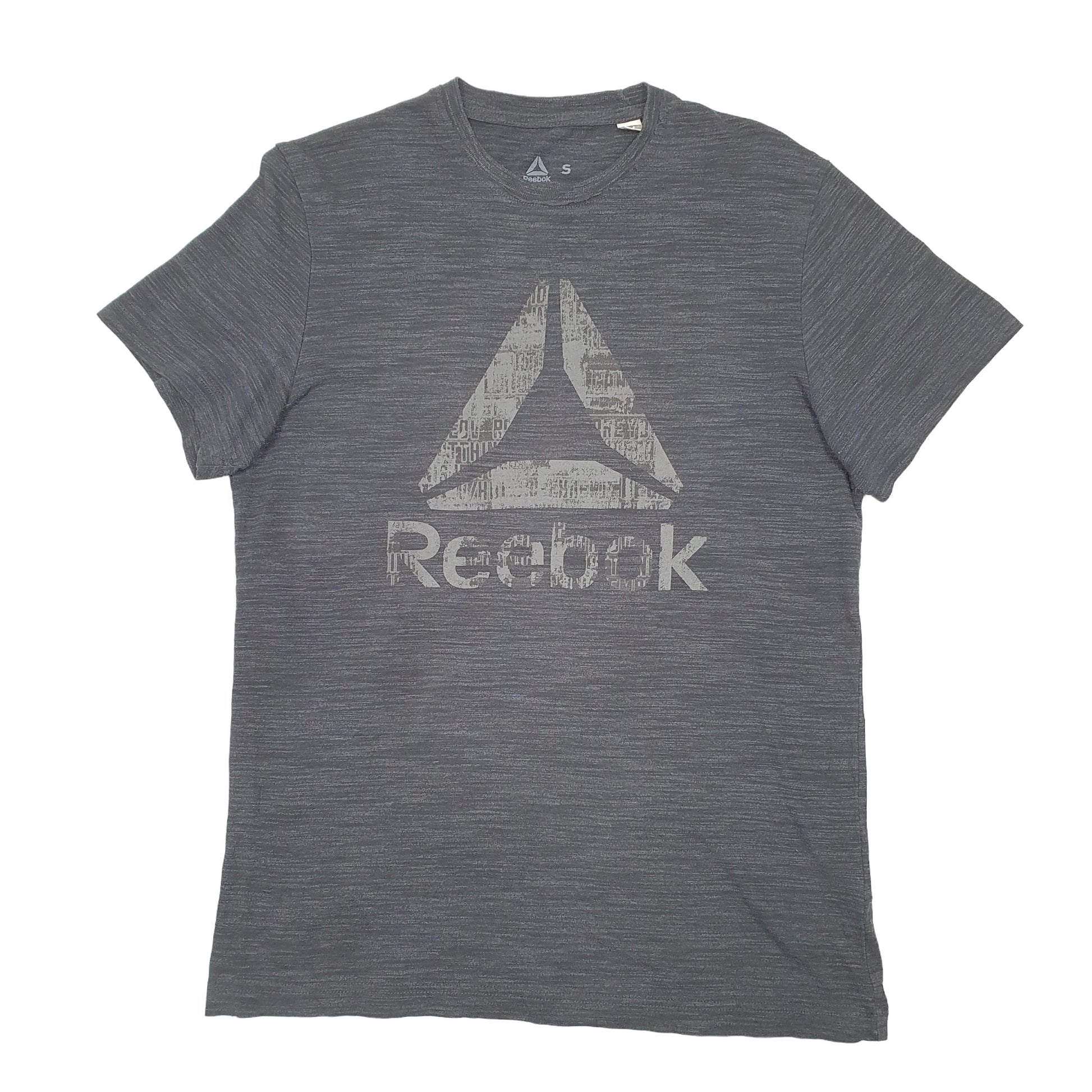 Reebok Short Sleeve T Shirt Grey