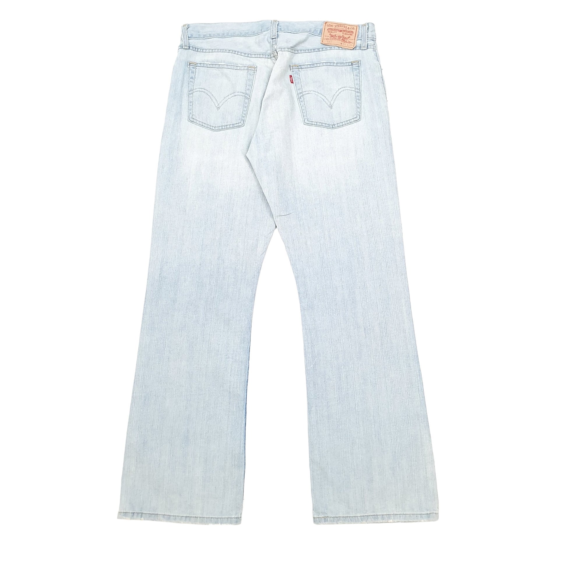 Levis 527 Bootcut Fit Jeans W34 L30 Blue