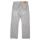 Levis 514 Straight Fit 1990's Jeans W34 L32 Grey