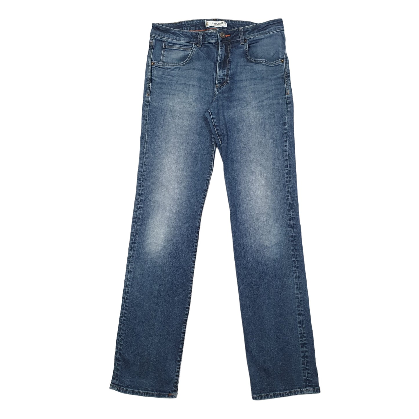 Lee Regular Straight Fit Jeans W32 L34 Blue