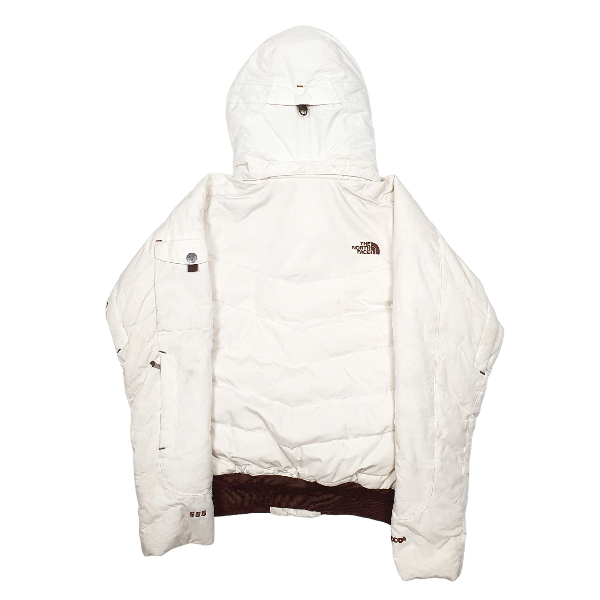Womens Cream The North Face  Puffer Coat