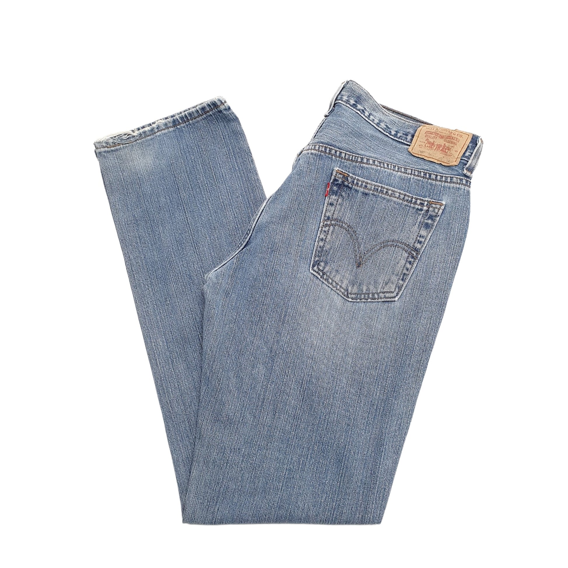 Womens Blue Levis  505 JeansW34 L33