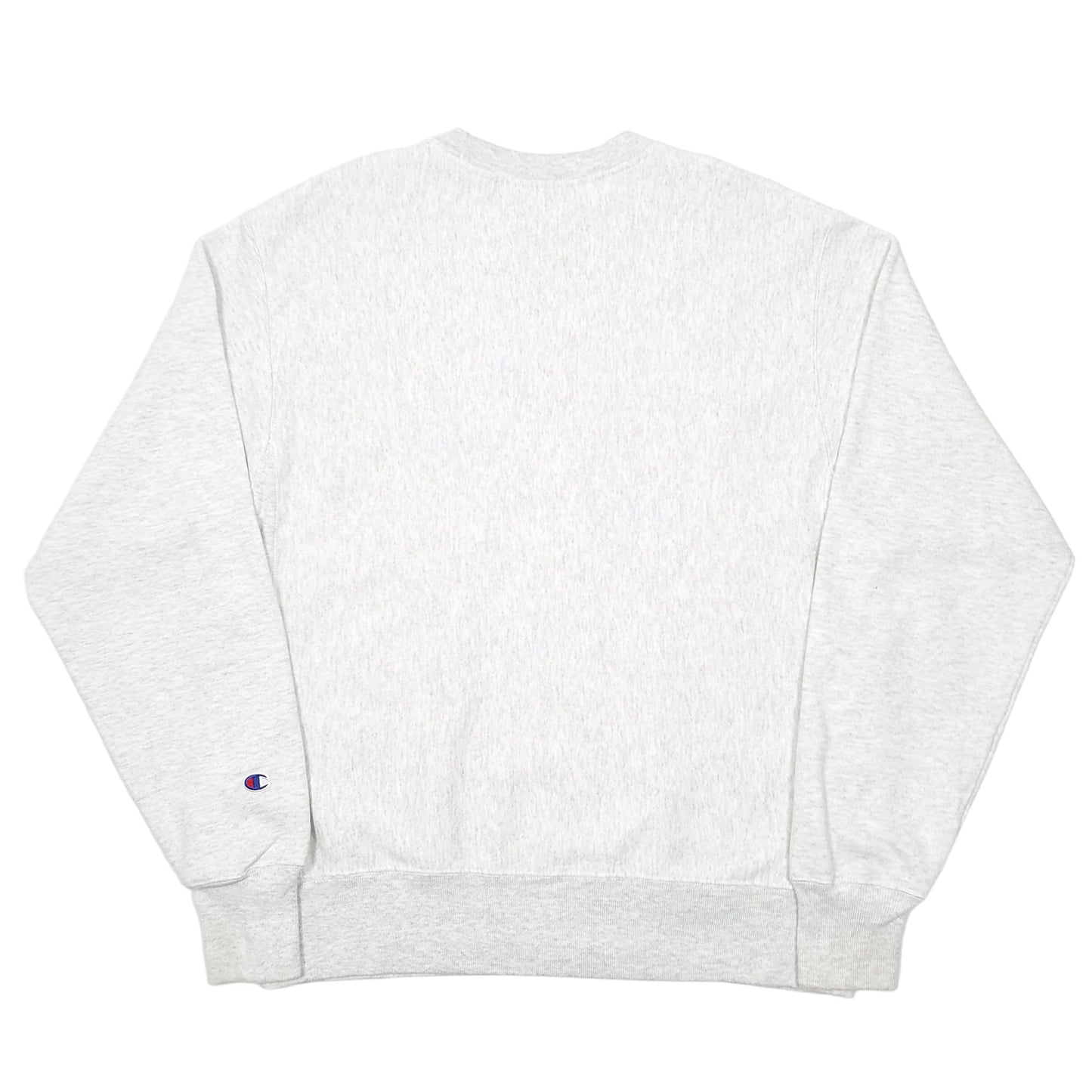 Mens Grey Champion Reverse Weave Longwood Chargers American Football Crewneck Jumper