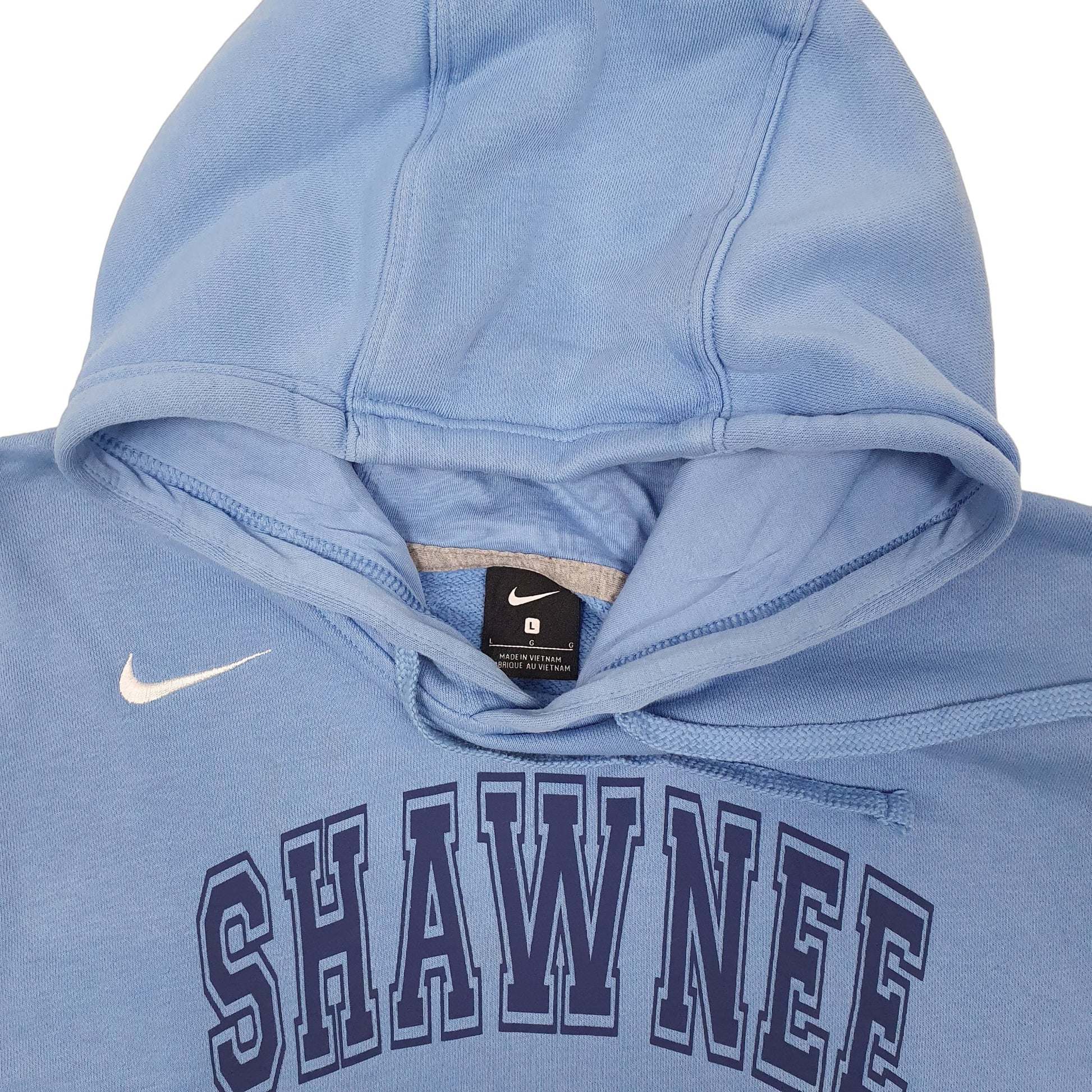 Mens Blue Nike USA College Shawnee Hoodie Jumper