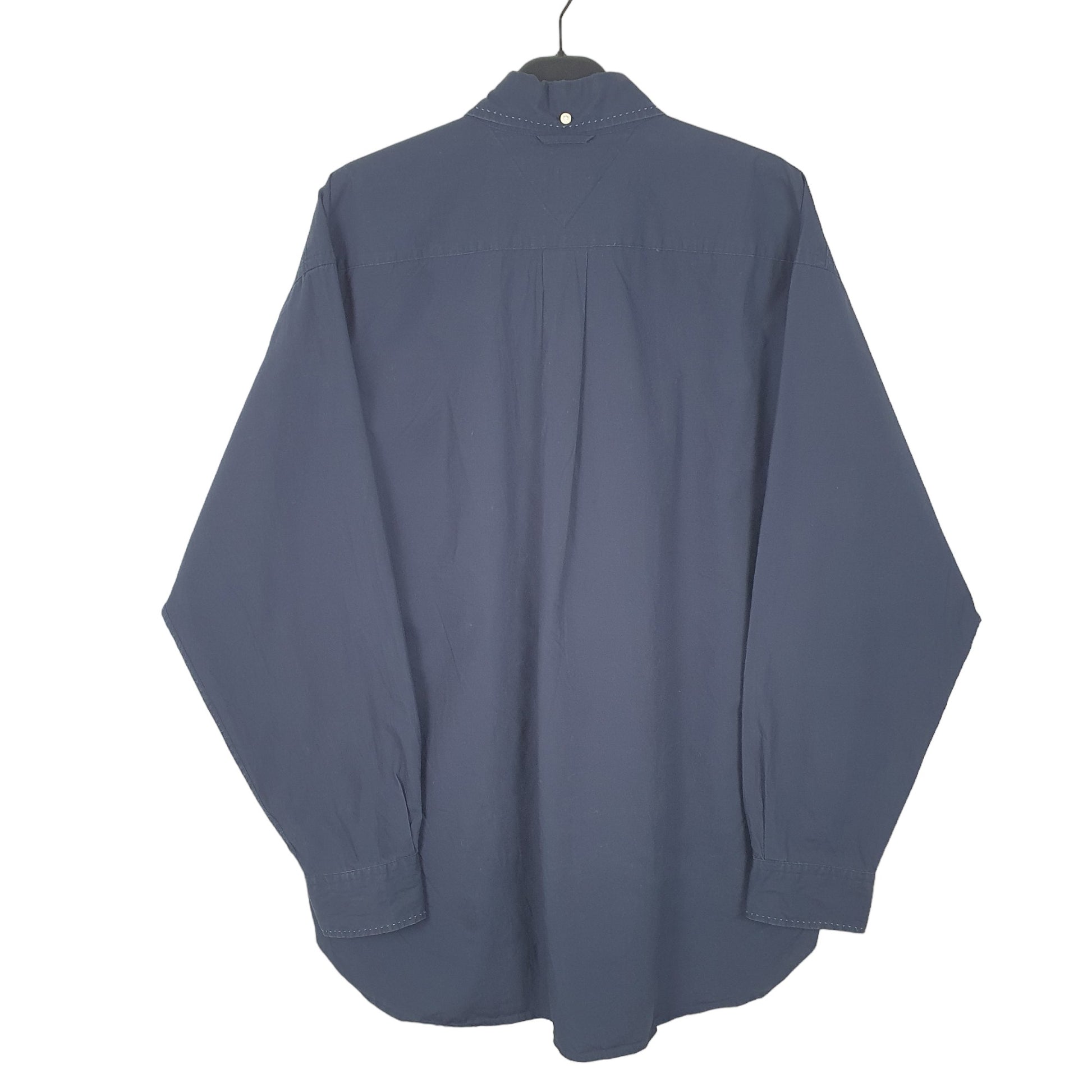 Tommy Hilfiger Long Sleeve Regular Fit Shirt Navy