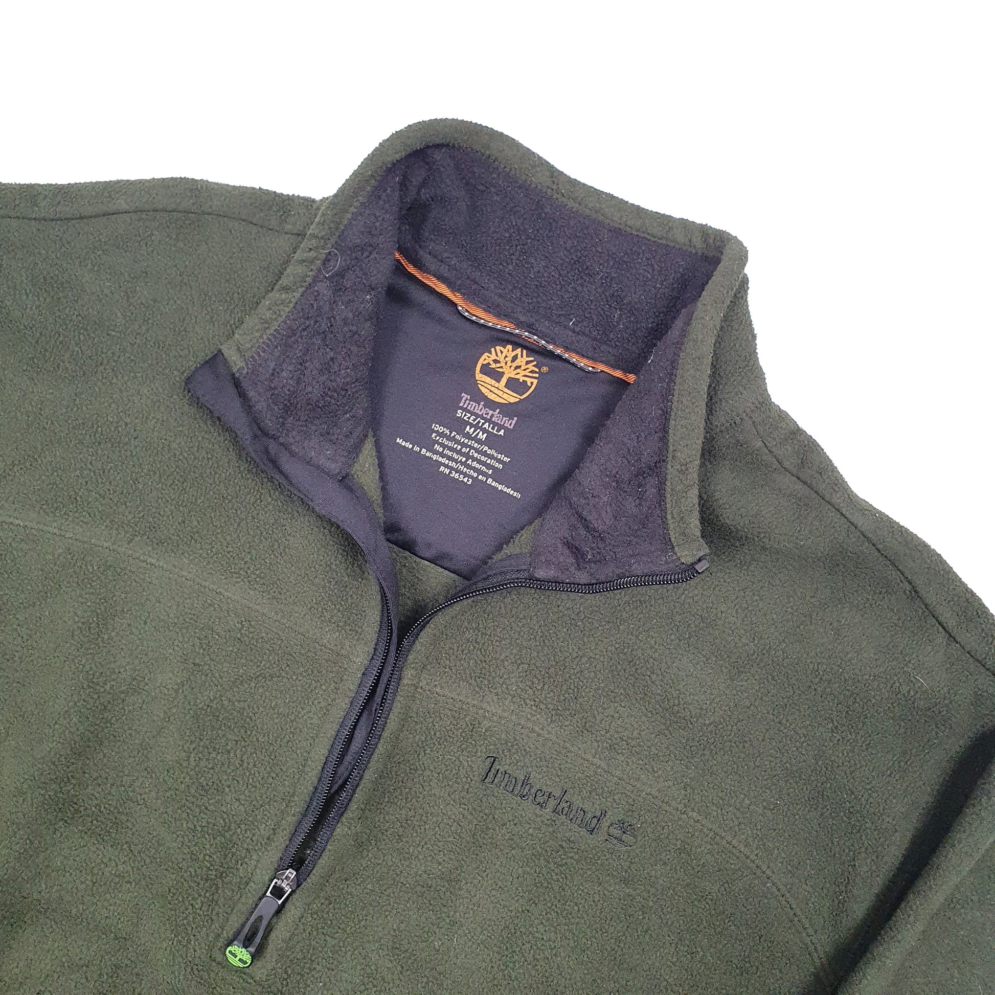Timberland Quarter Zip Fleece M Green