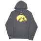 Mens Black Nike University Of Iowa Hawkeyes Football Hoodie Jumper