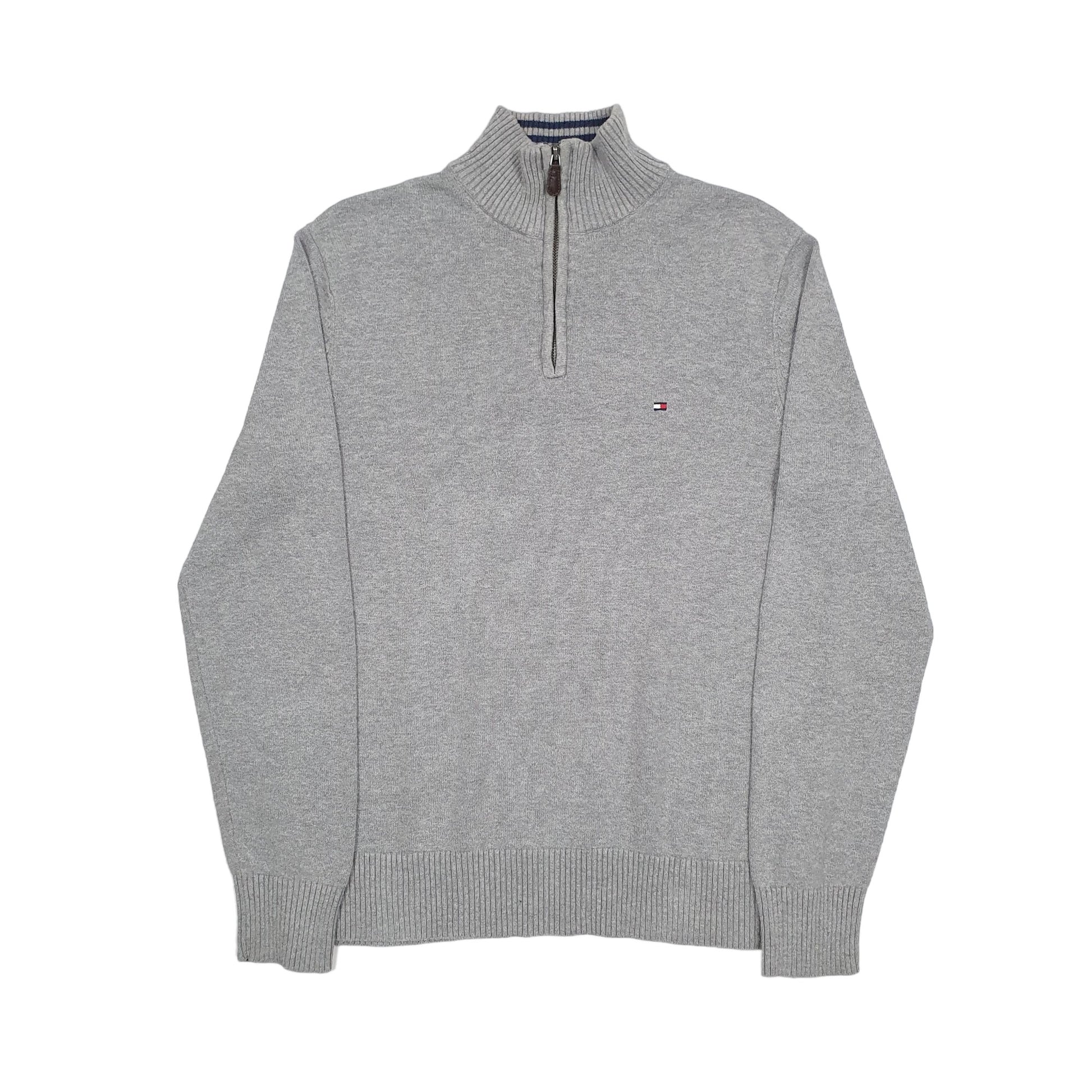 Tommy Hilfiger Quarter Zip M Grey