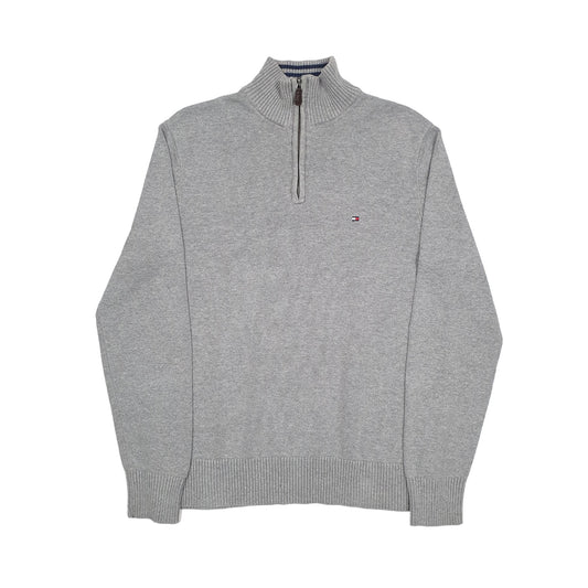 Tommy Hilfiger Quarter Zip M Grey