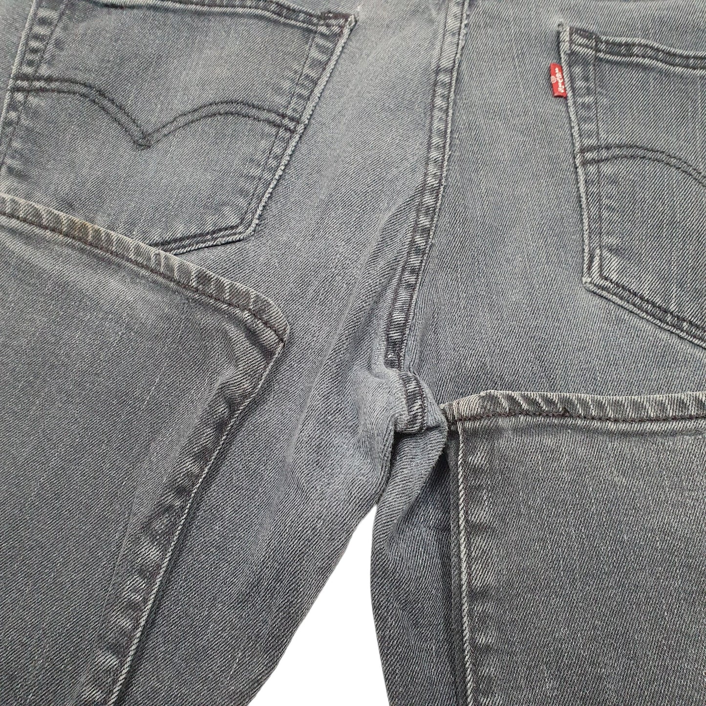 Mens Grey Levis Stretch 511 JeansW38 L32