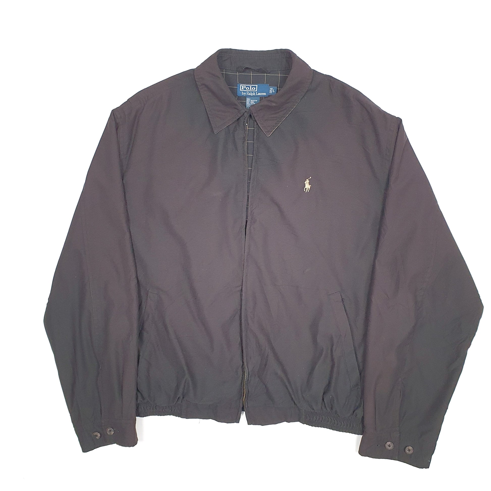 Mens Black Polo Ralph Lauren   Coat