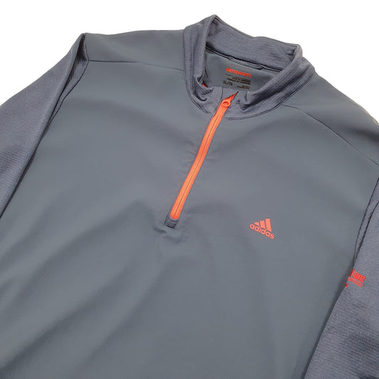 Adidas Quarter Zip XL Blue