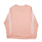 Womens Peach Adidas  Crewneck Jumper