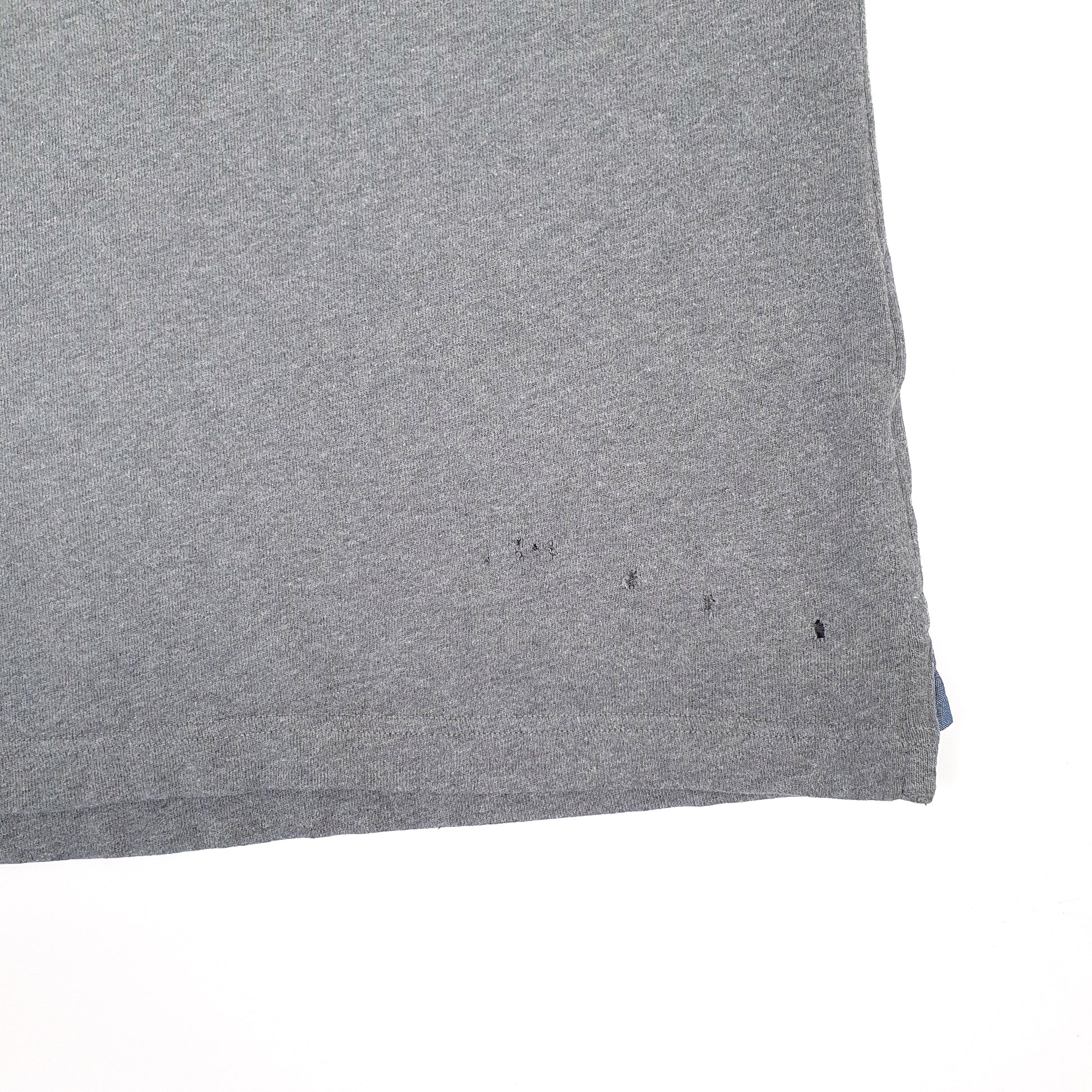 Mens Grey Tommy Hilfiger Rugby Spellout Short Sleeve Polo Shirt