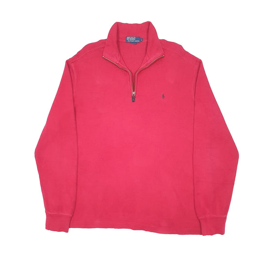 Polo Ralph Lauren Quarter Zip L Red
