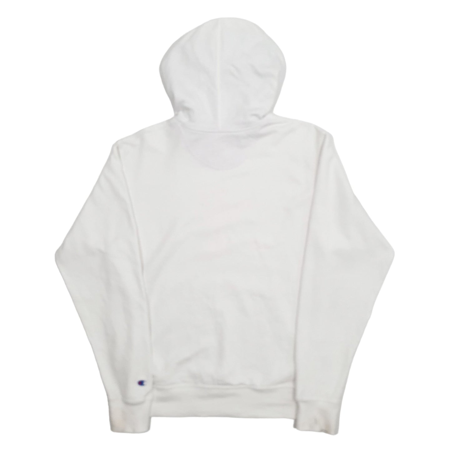 Mens White Champion  Hoodie Jumper