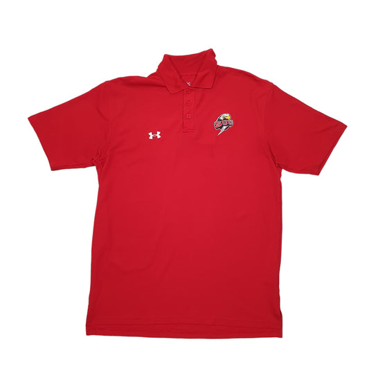 Under Armour Southern Utah Thunderbirds Short Sleeve Polo Shirt Red