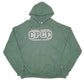 Mens Green Champion Piedmont Community College  CPCG Hoodie Jumper