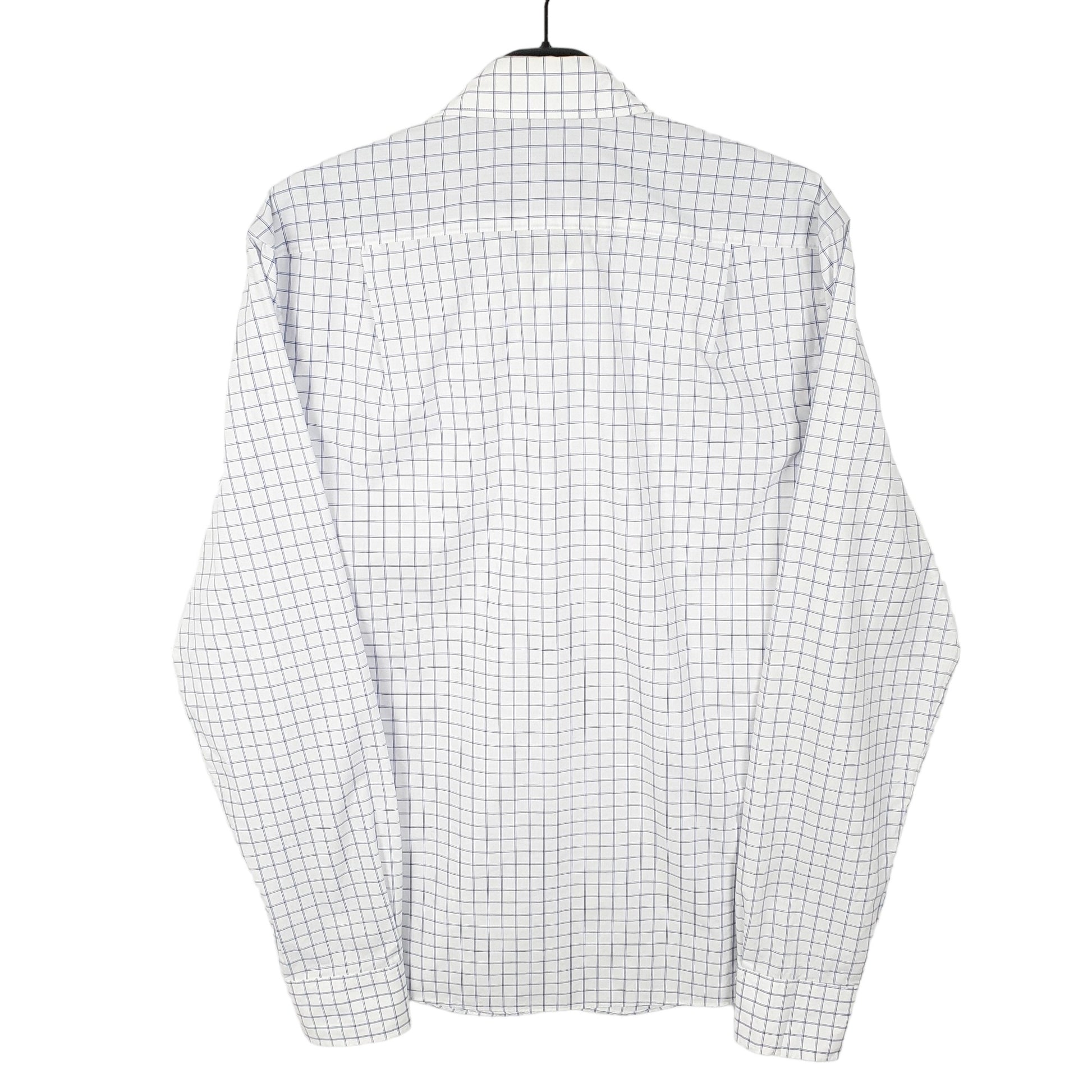 Tommy Hilfiger Long Sleeve Regular Fit Check Shirt White