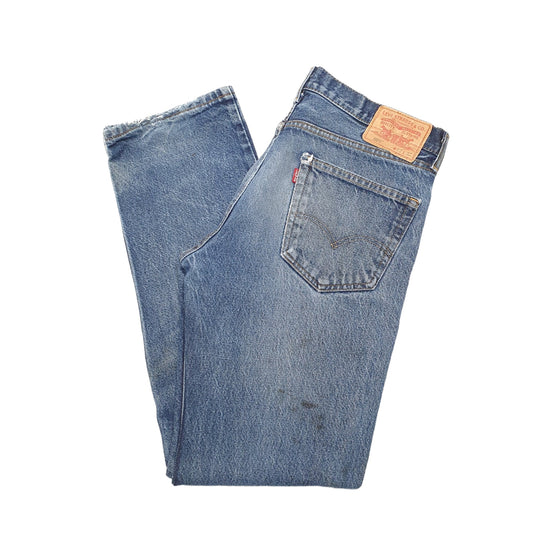 Levis 505 Regular Fit Jeans W32 L32 Blue