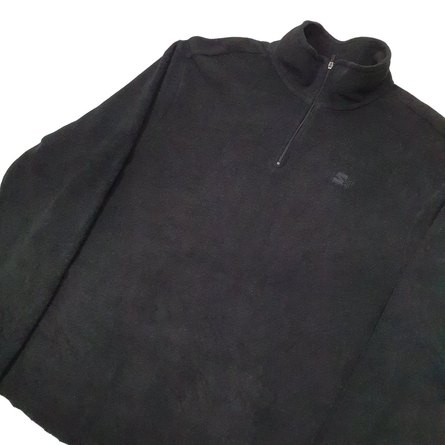 Starter Quarter Zip Fleece M Black