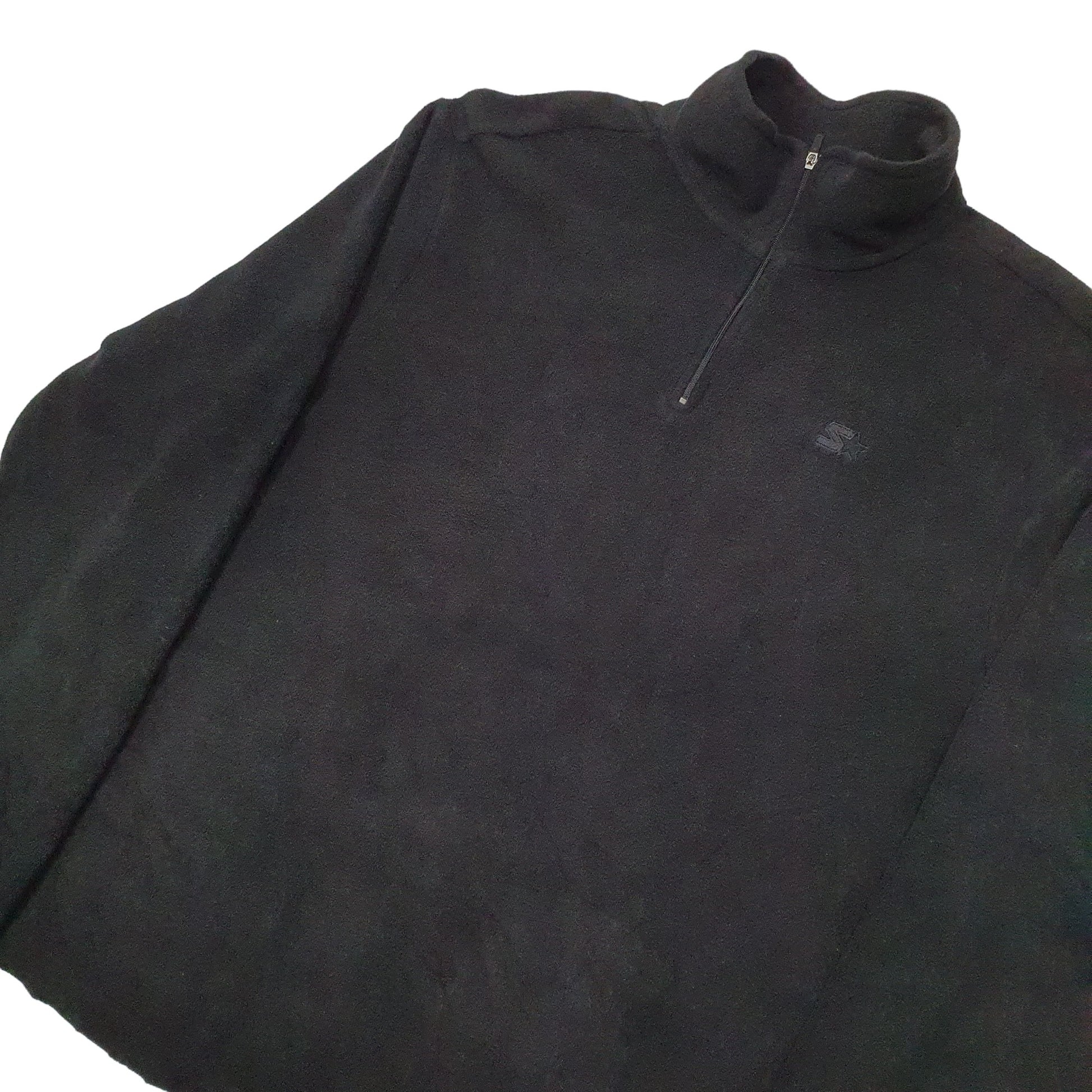 Starter Quarter Zip Fleece M Black