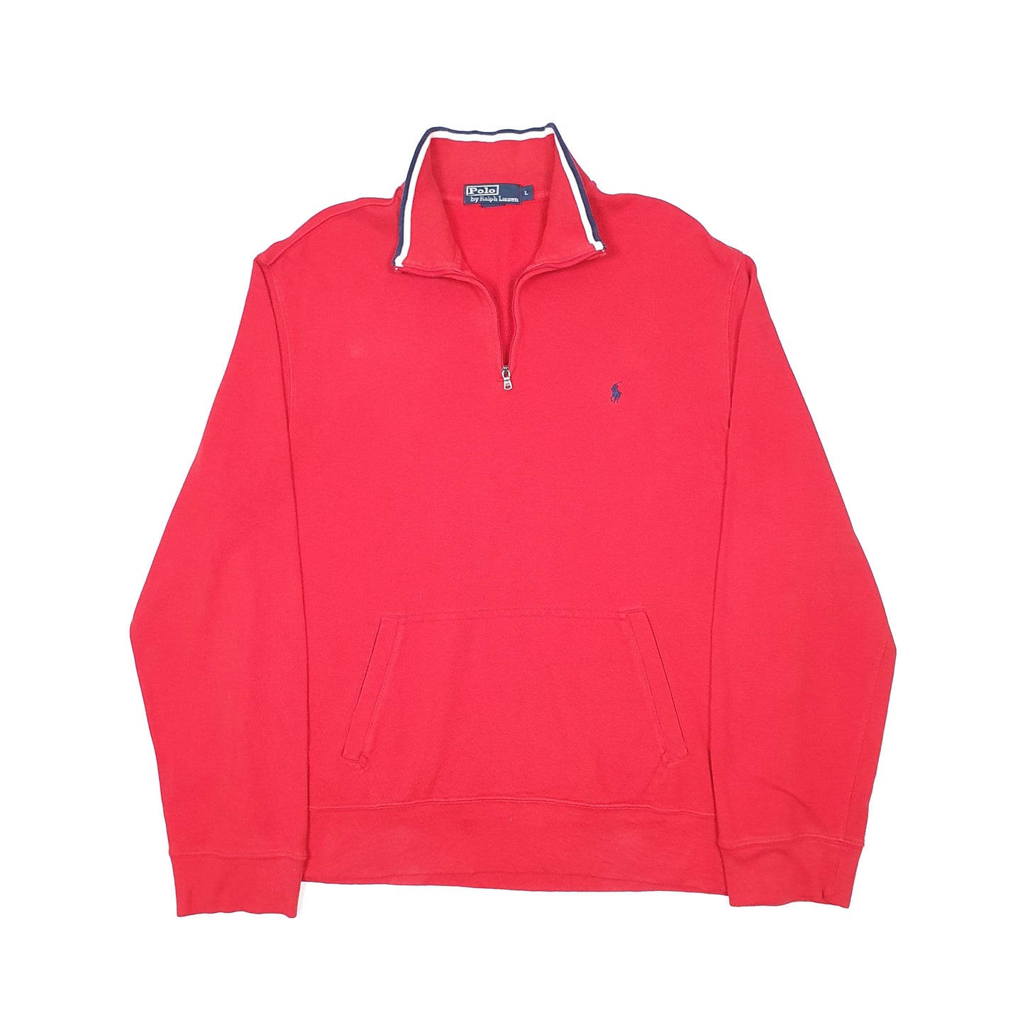 Polo Ralph Lauren Quarter Zip L Red