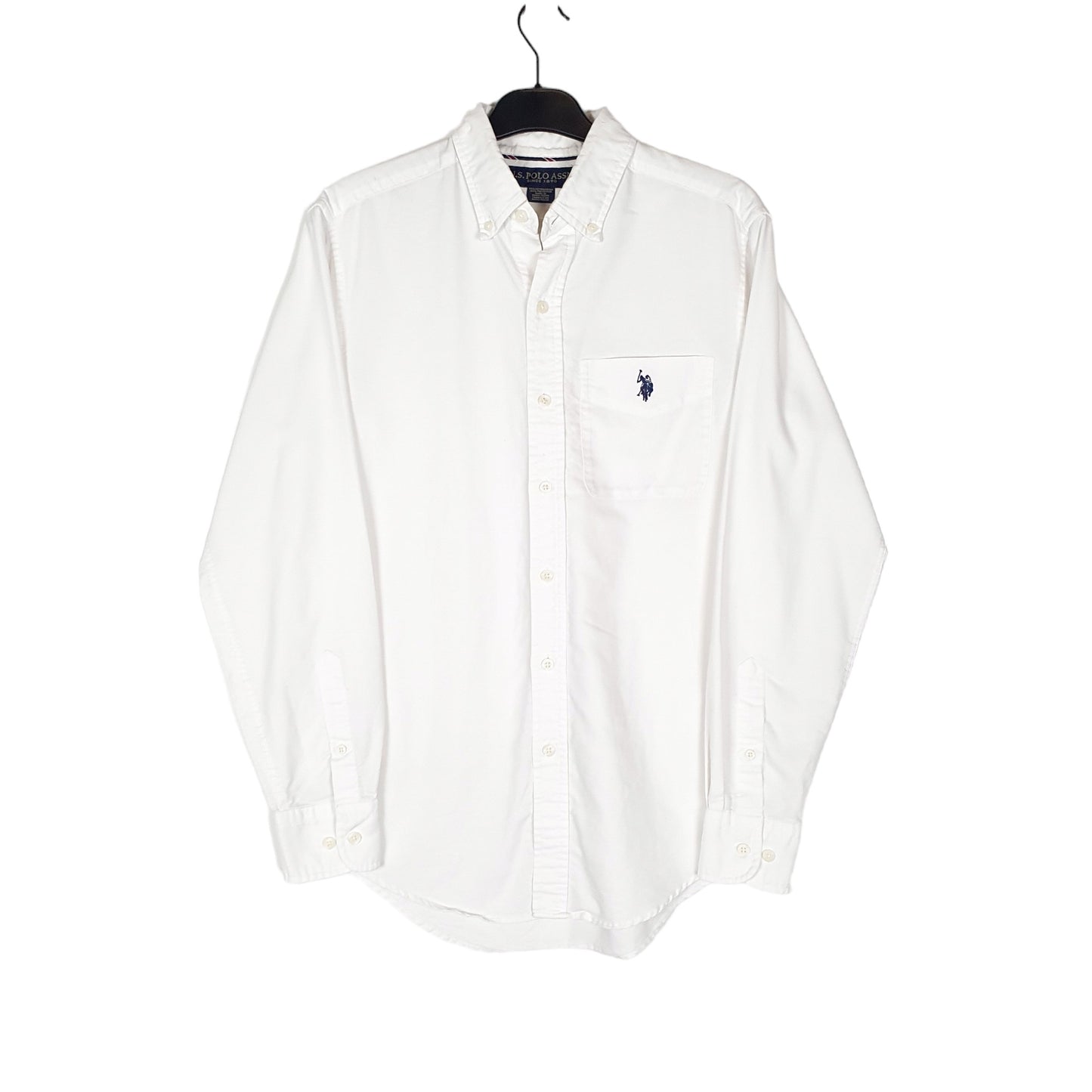 US Polo Assn Long Sleeve Regular Fit Shirt White
