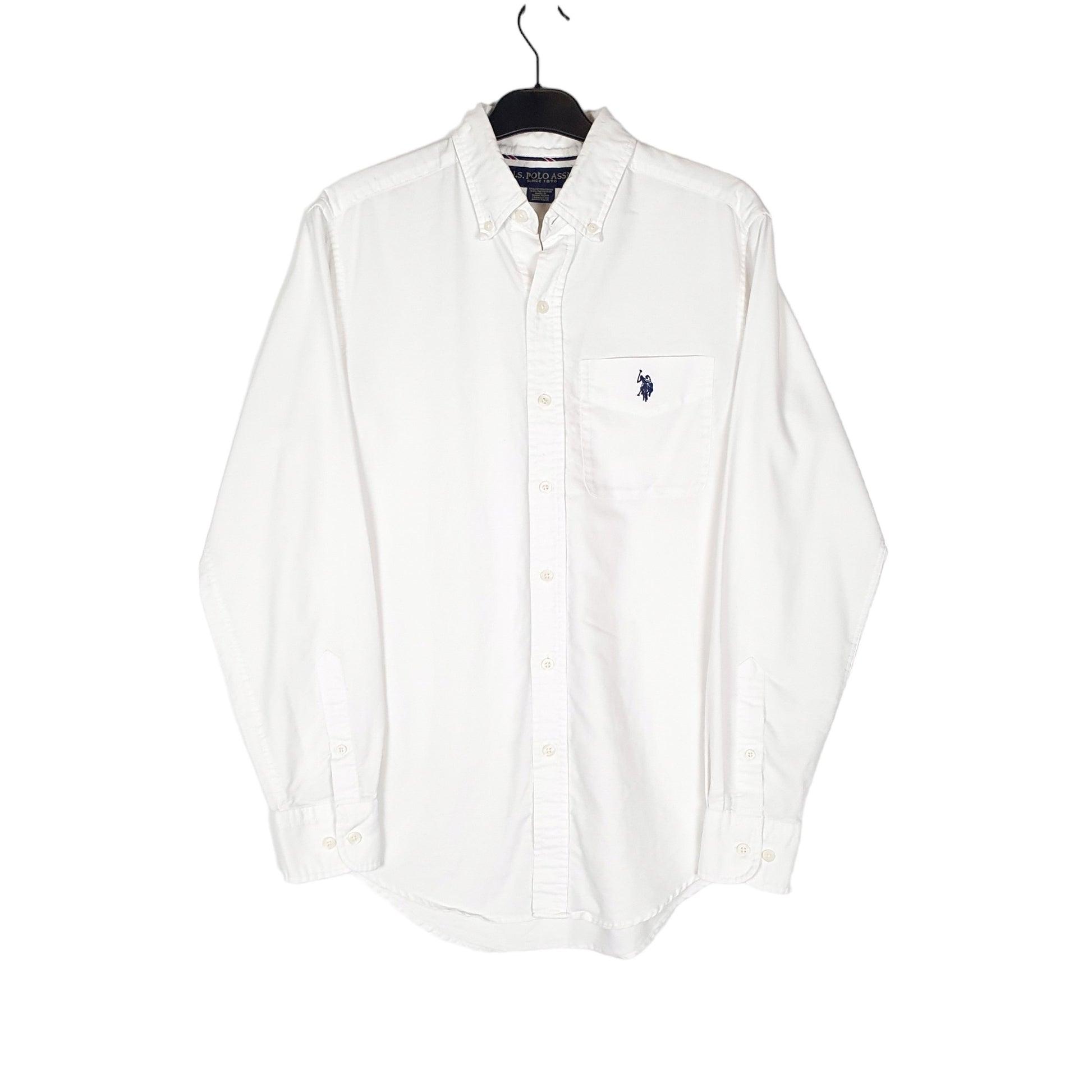 US Polo Assn Long Sleeve Regular Fit Shirt White