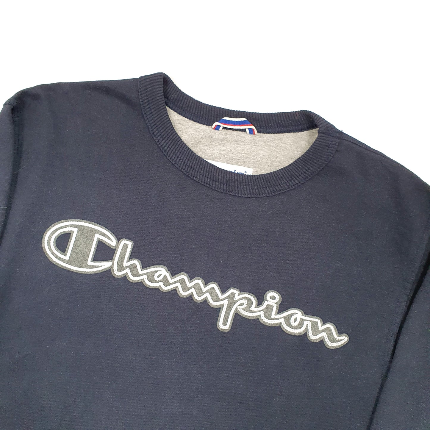 Mens Navy Champion  Crewneck Jumper