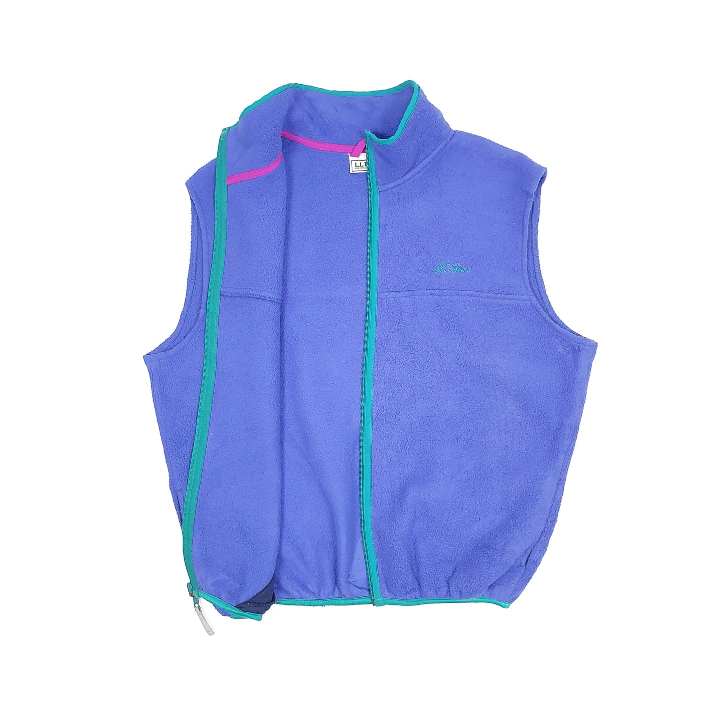 LL Bean Gilet Fleece M Purple
