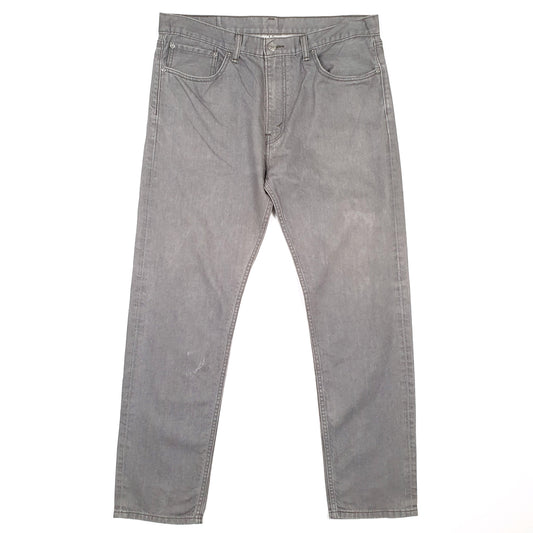 Levis 508 Tapered Fit Jeans W36 L30 Grey