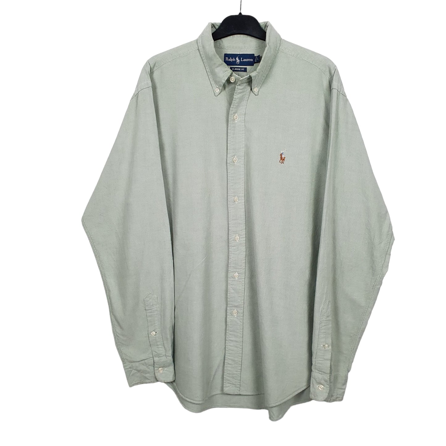Mens Green Ralph Lauren  Long Sleeve Shirt