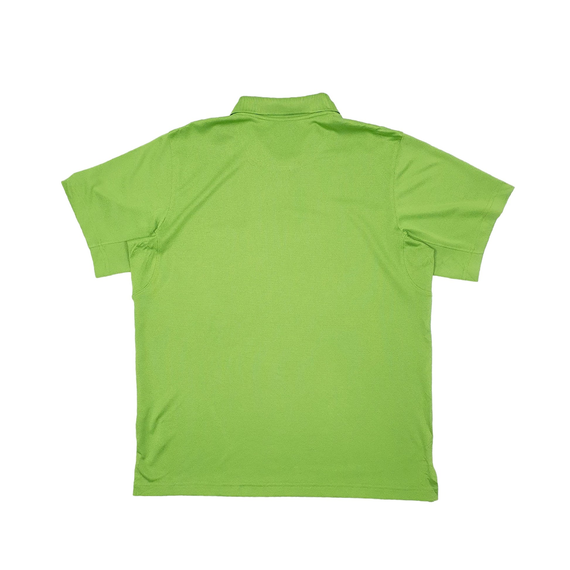 Columbia Sportswear Active Sport Short Sleeve Polyester Polo Shirt Green