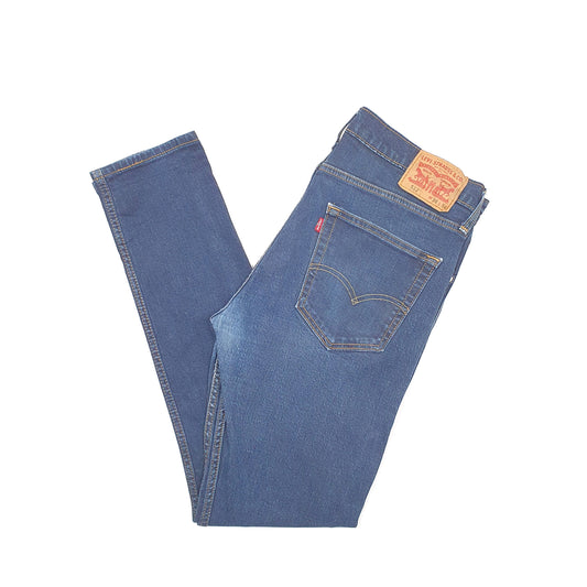 Levis 512 Slim Fit Jeans W36 L31 Blue