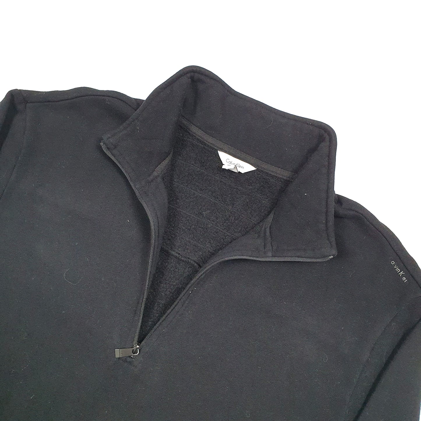 Calvin Klein Quarter Zip L Black