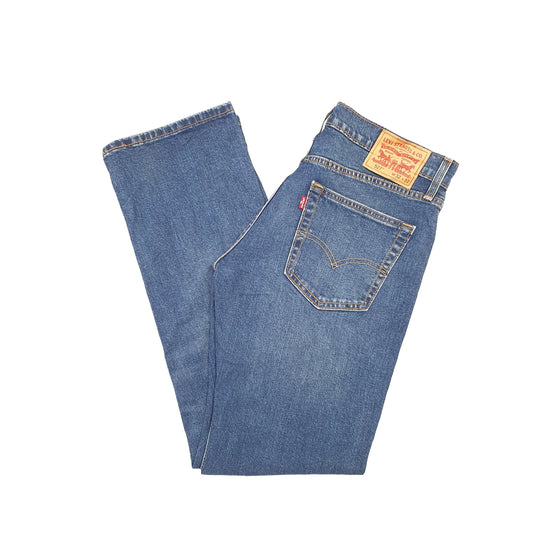Levis 527 Bootcut Fit Jeans W32 L32 Blue